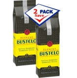 Bustelo Supreme Premium Whole Bean Coffee 16 Oz Pack of 2