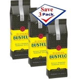 Bustelo supreme premium whole bean coffee 16 oz. Pack of 3.