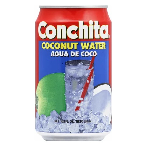 Conchita natural  coconut water with pulp  10.4 oz