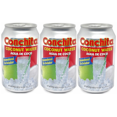 Conchita Coconut Water Unsweetened 10.4oz Pack of 3