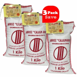 Calasparra rice. 2.2 lbs Imported from Spain Pack of 3