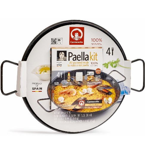 Carmencita Complete paella kit.  Ready in 17 minutes.