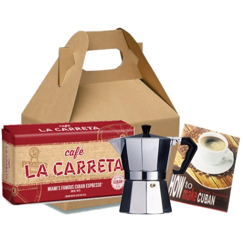 Cuban Coffee Kit Gift Set