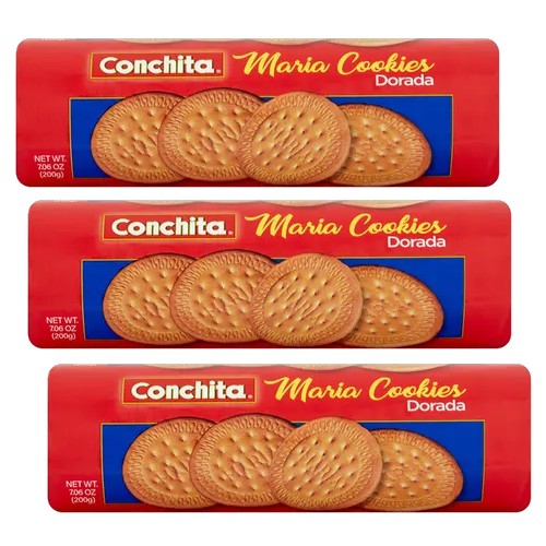 Conchita Maria Cookies Golden 7.06 oz Pack of 3