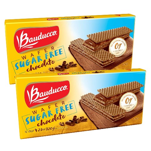 Bauducco Sugar Free Chocolate Wafer 5 oz Pack of 2