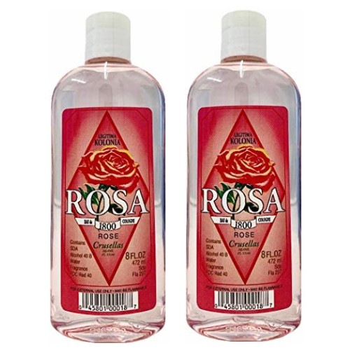 Cologne - Crusellas 1800 Rose 8 Oz Pack of 2