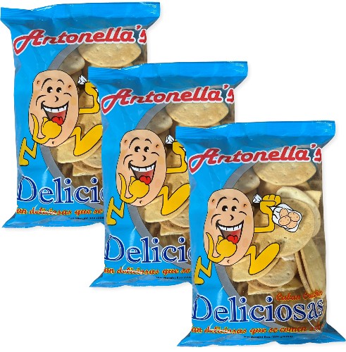 Galletas Cubanas Cuban Cracker Deliciosas. Hand Made 8 oz Pack of 3