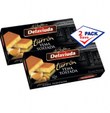 Delaviuda Turron de Yema Tostada 8.81 oz Pack of 2