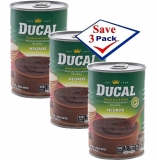 Ducal Refried Black Beans 15 oz Pack of 3