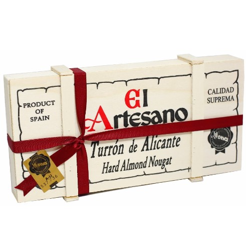 Turron de Alicante Gourmet  by El Artesano 7 oz