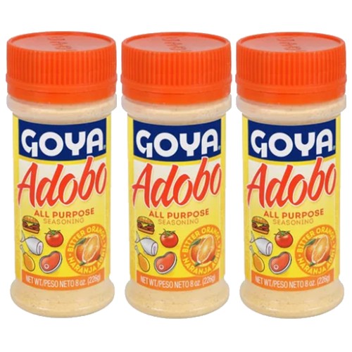 Adobo Goya  With Bitter Orange 8 Oz Pack of 3