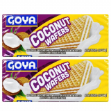 Goya coconut cream filled wafers 4.9 oz Pack of 2