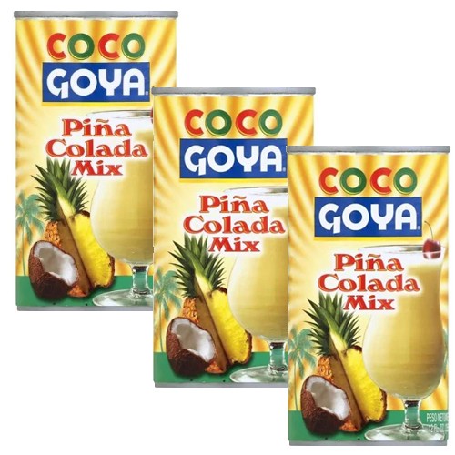 Goya Piña Colada Mix 12 Oz Pack of 3