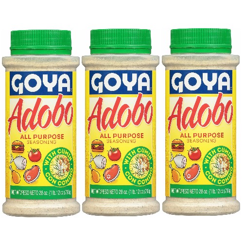 Adobo Goya with Cumin 28 Oz Pack of 3
