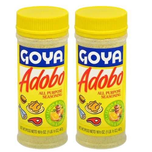 Goya Adobo Lemon  Pepper 16.5 oz Pack of 2