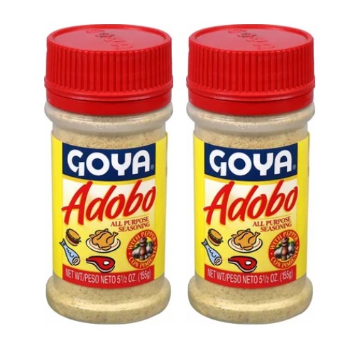 Adobo Goya  With Pepper 5.5 Oz Pack of 2