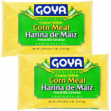Goya Coarse Yellow Corn Meal 5 lbs Pack of 2
