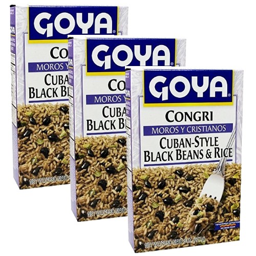 Goya Cuban Style Congri. 8 oz. Pack of 3.