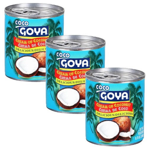 Goya Cream of Coconut 8.75 oz Pack of 3