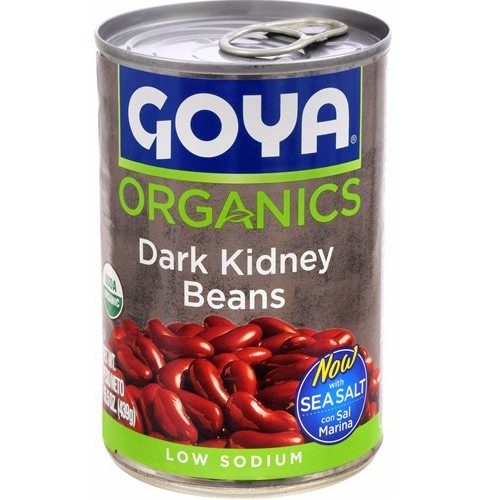 Goya Organics Dark Kidney Beans 15.5 oz