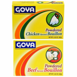 Goya  Chicken & Beef  Powdered Bouillon Bundle 2.82 oz