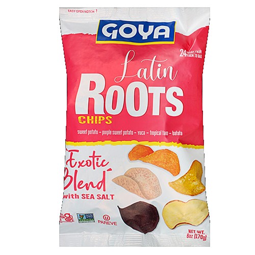 Goya Latin Roots Chips Exotic Blend 6 oz