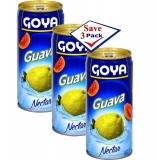 Goya Guava Nectar 9.6 oz pack of 3