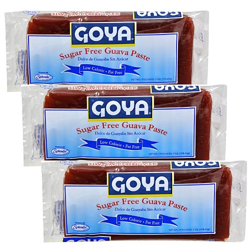 Goya Guava Paste Sugar Free  7 oz Pack of 3