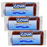 Goya Guava Paste Sugar Free  7 oz Pack of 3
