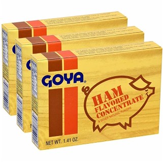 Goya Goya Ham Flavor Concentrate. 8 individual envelopes.  1.41 oz Pack of 3
