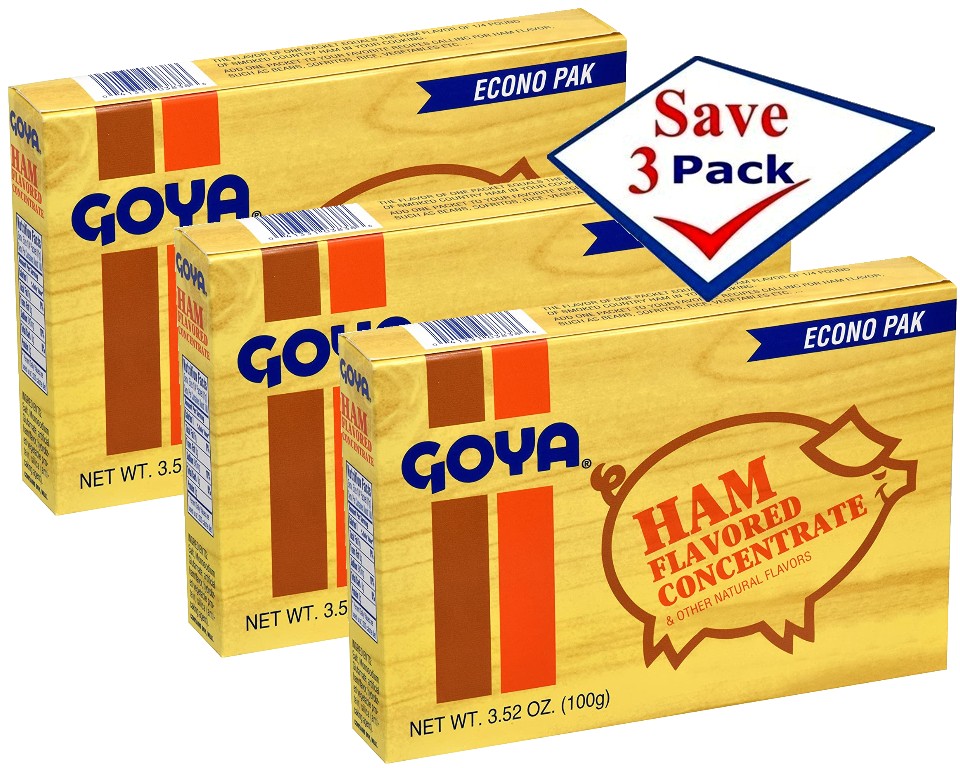 Goya Ham Flavored Seasoning, Large 3.52 Ounce (Pack of 3), Size: 3 Pack