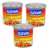 Goya Hot Chicken Vienna Sausage 4.6 Oz Pack of 3