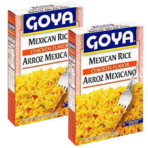 Goya Mexican Rice Chicken Flavor 7 oz Pack of 2