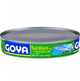 Goya Sardines in Vegetable Oil 15 oz