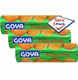 Palmeritas by Goya Cookies 5.82 oz PAck of 3