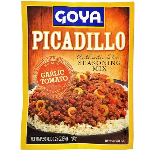 Picadillo Seasoning by Goya.