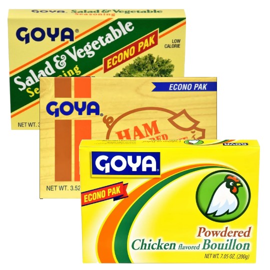 Goya Seasoning Variety EconoPak Bundle