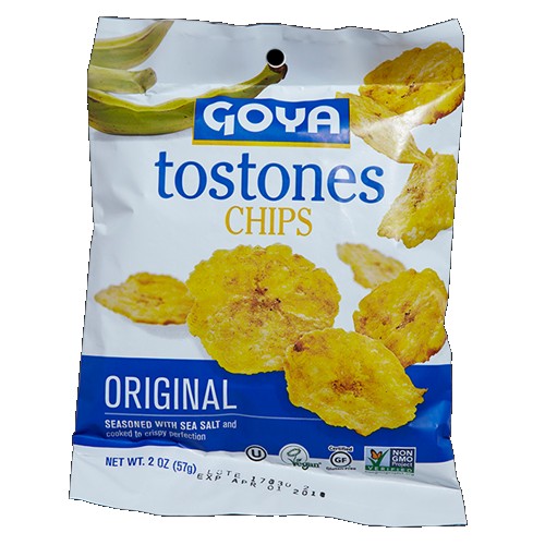 Goya Tostones Chips Original 2 oz