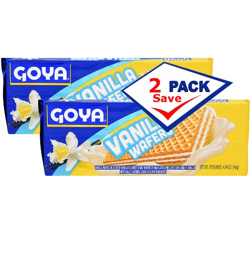 Goya Vanilla Wafers 4.94 oz Pack of 2