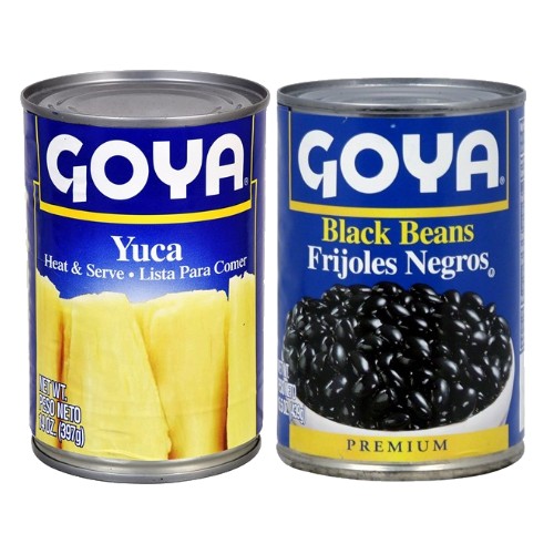 Goya Yuca & Black Beans Bundle