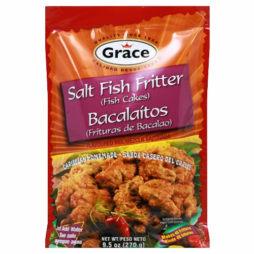 Frituras de Bacalao. Salt Fish Fritters 9.5 oz