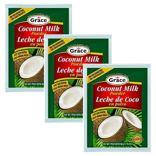 Grace Coconut Milk Powder 1.76 oz Pack of 3