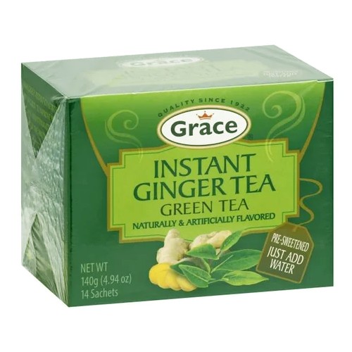 Grace Instant Green Tea 4.94 0z 14 Tea Bags