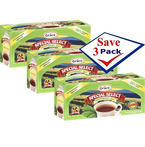Grace Peppermint Tea Special Select 31.2 g Pack of 3