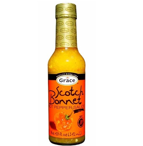 Grace Scotch Bonnet Hot Pepper Sauce 4.8 oz