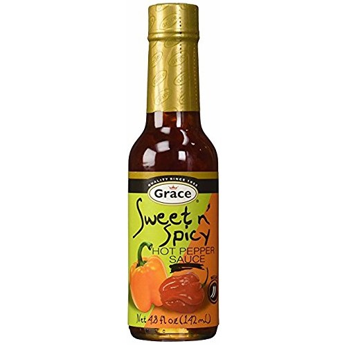 Grace Sweet n' Spicy Hot Pepper Sauce 4.8 fl oz