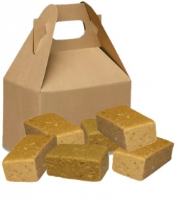 Ground peanuts bars. 8 Bars. Individually Wrapped.