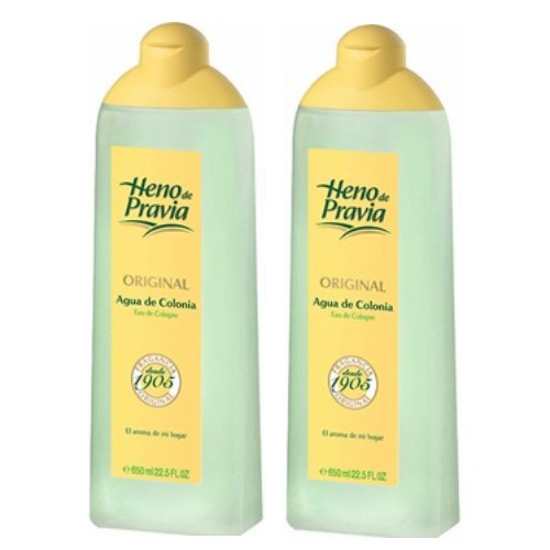 Heno De Pravia Splash Cologne 750 ml Pack of 2