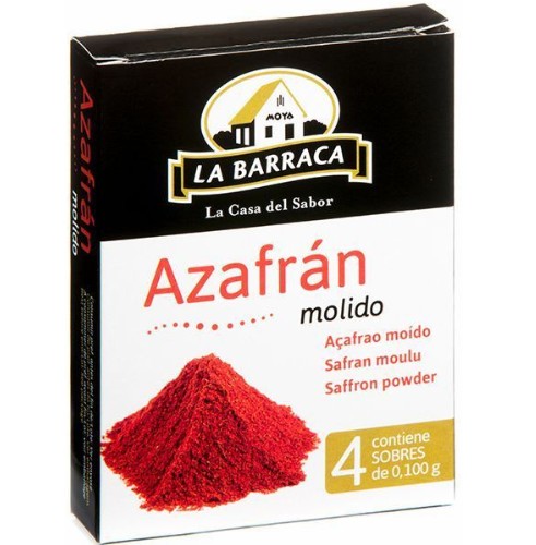 Saffron Podwer La Barraca 5 envelopes 0.085 g