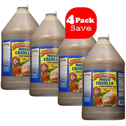 La Lechonera mojo marinade 1 gallon Pack of 4